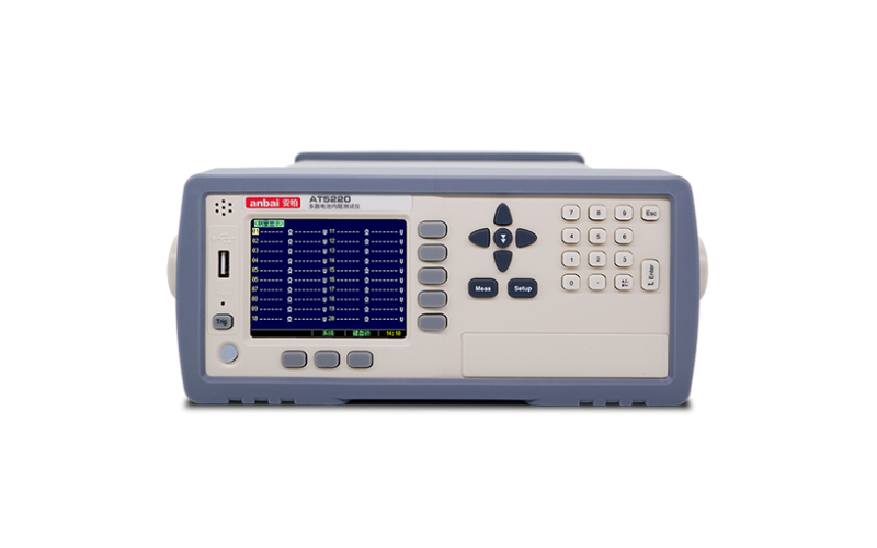 安柏anbai AT5220多路電池內(nèi)阻測(cè)試儀