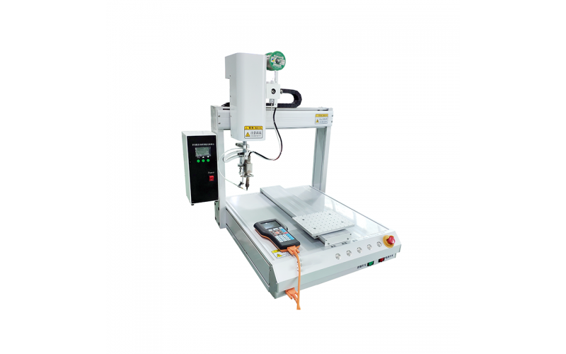 米恩HXJ331R四軸單平臺帶旋轉(zhuǎn)自動焊錫機